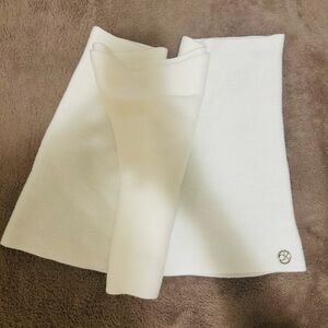 Calvin Klein White Infinity Scarf